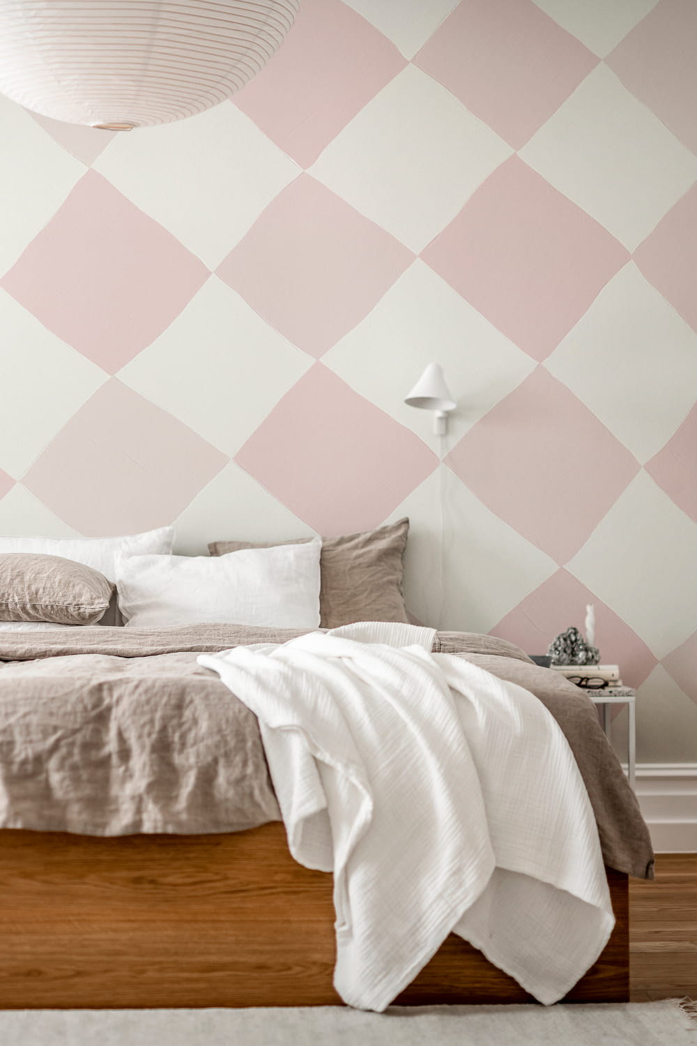 Wandbild Tremble - Pink