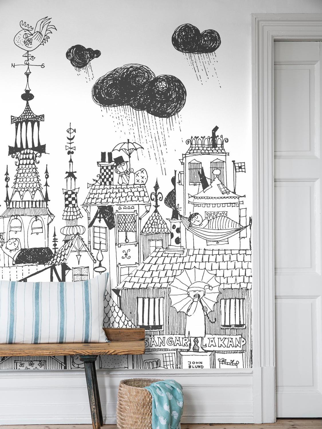 Mural Stig Lindberg Ingalunda - 9812W