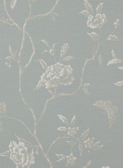 Tapete Swedish Tree - Old Blue