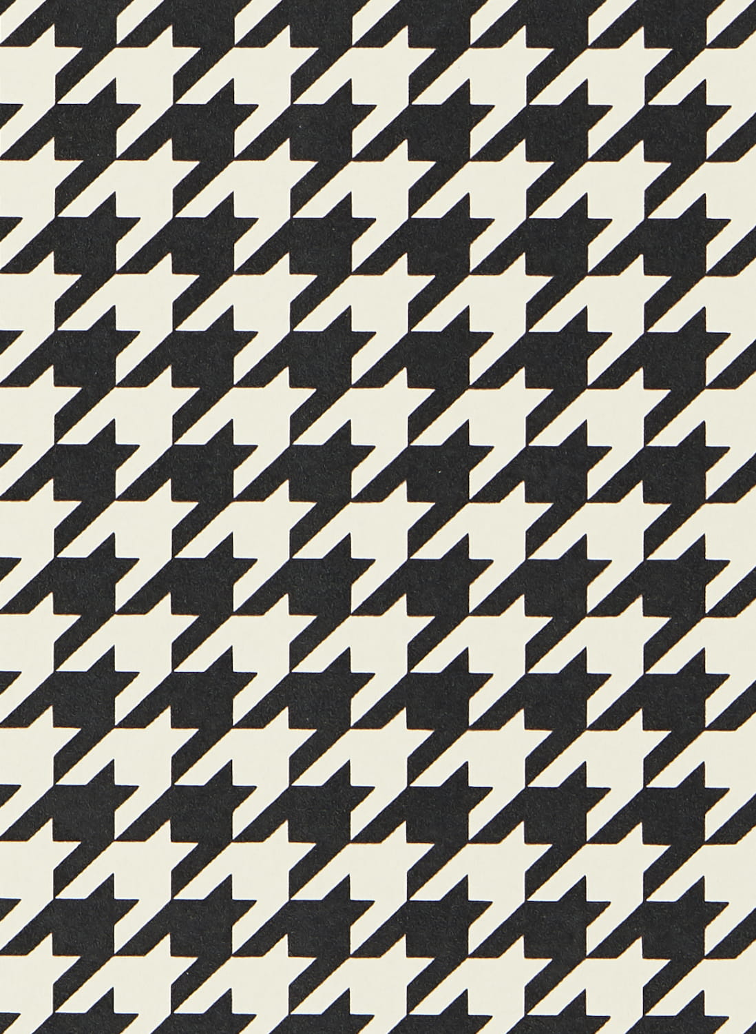 Tapete Houndstooth - Black Earth/ Soft Focus
