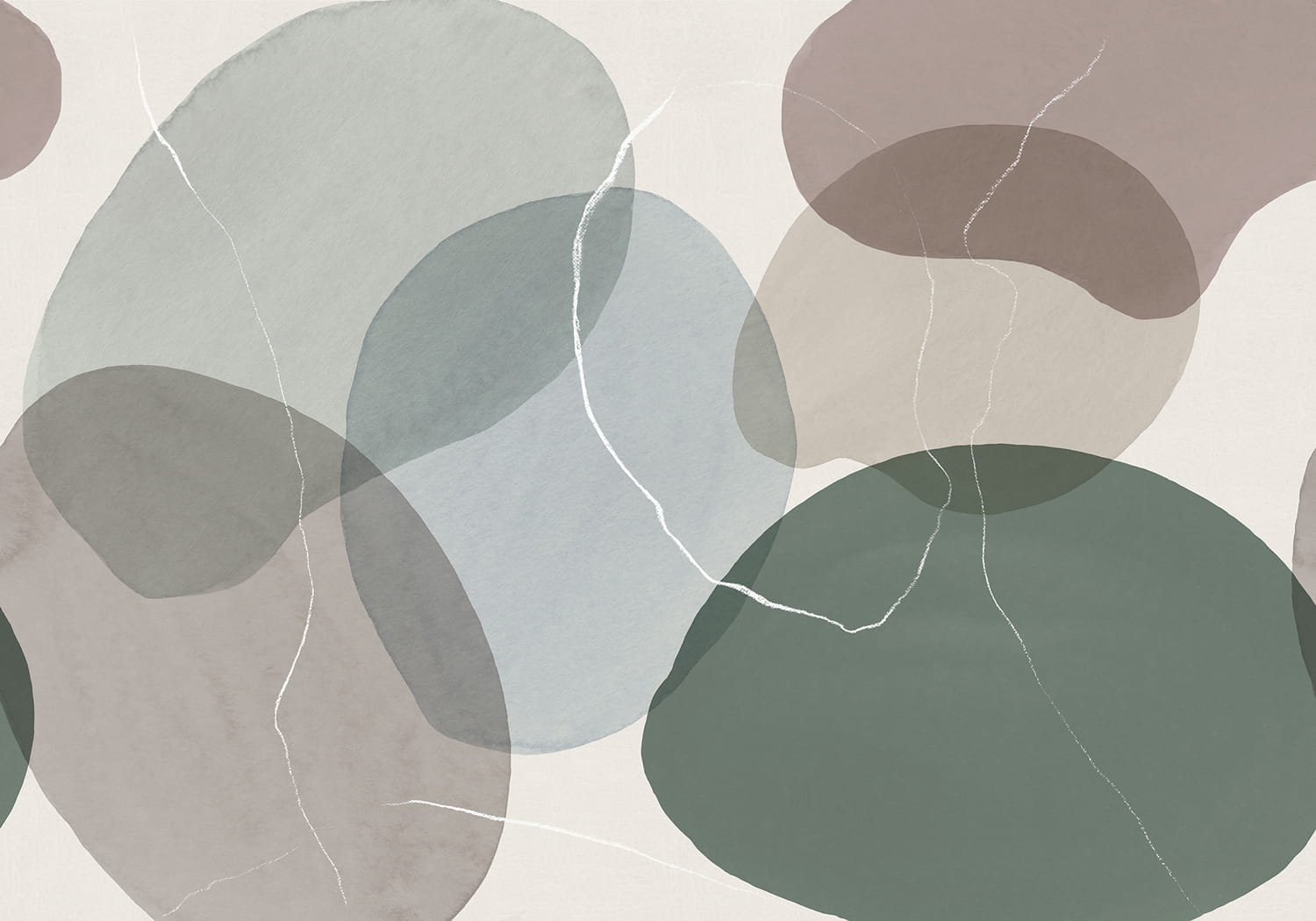 Wandbild Floating - Soft