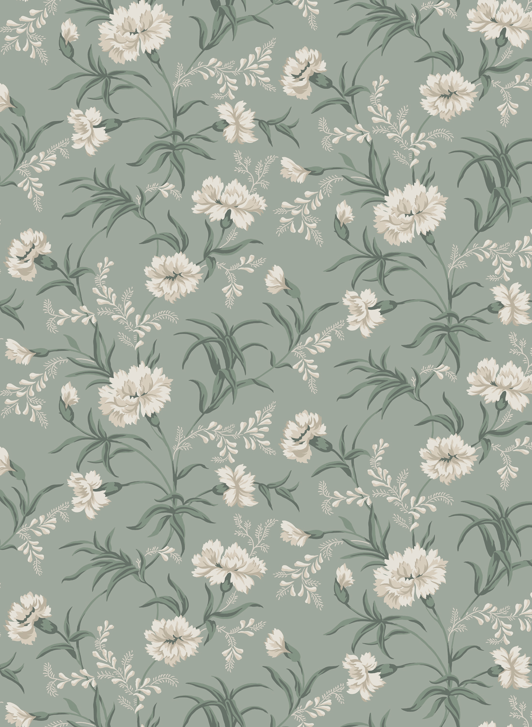 Tapete Emilie - Garden Green