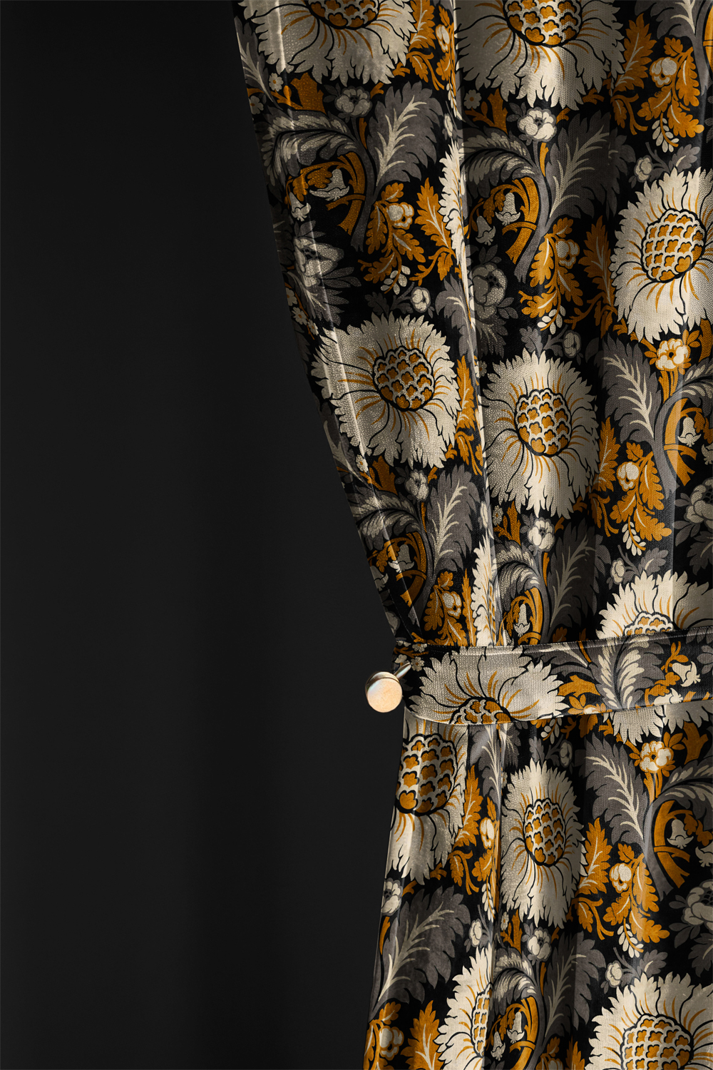Stoff Chinese Damask - Papyrus