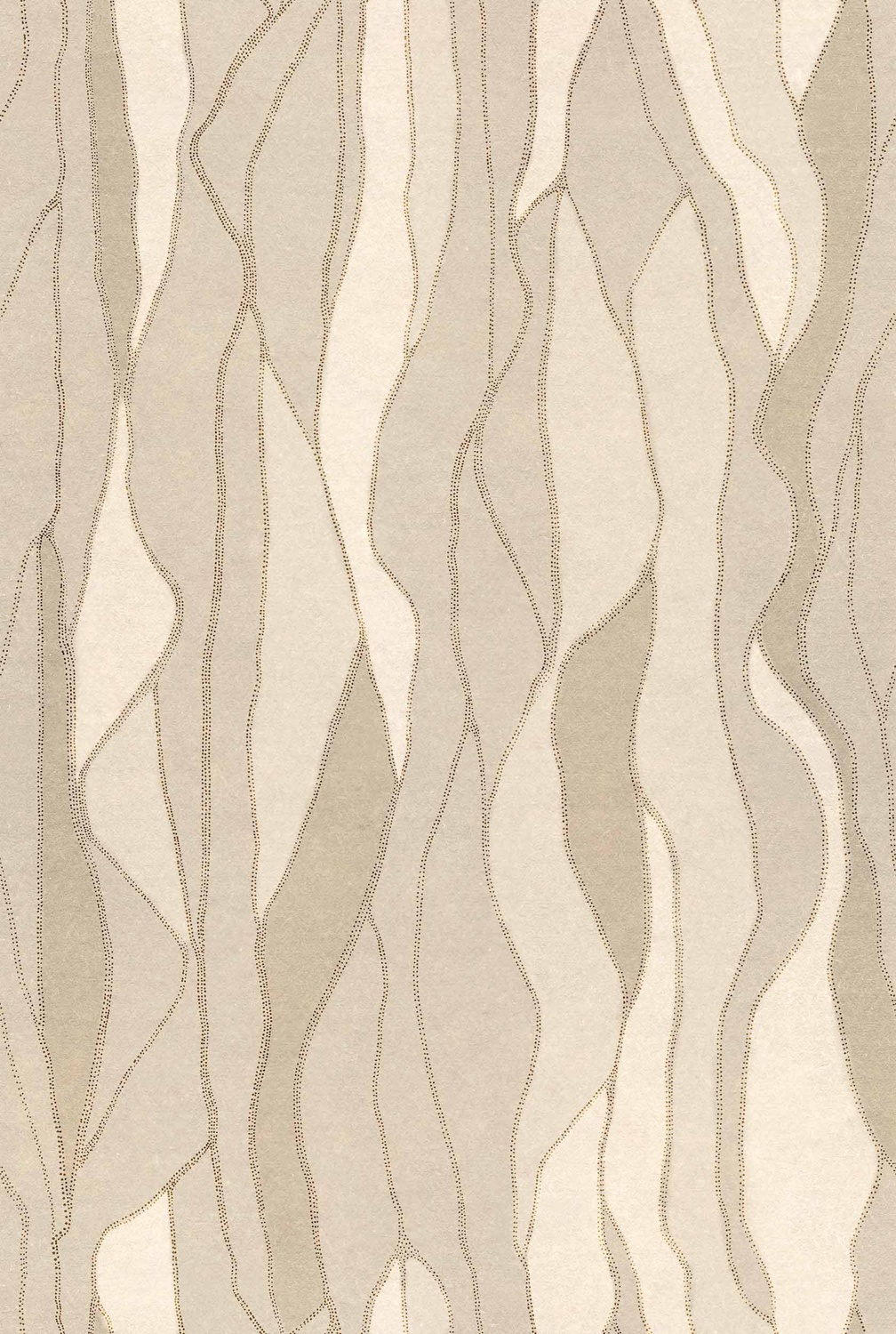 Stoff Collage - Sand