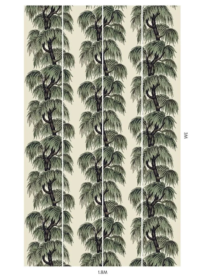 Tapete Babylon - Papyrus/ Willow