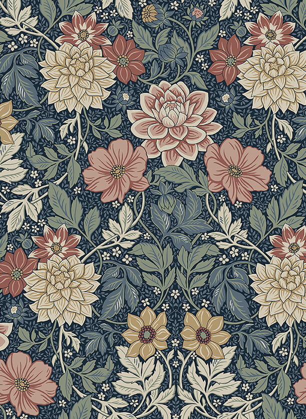 Tapete Dahlia Garden - 7690