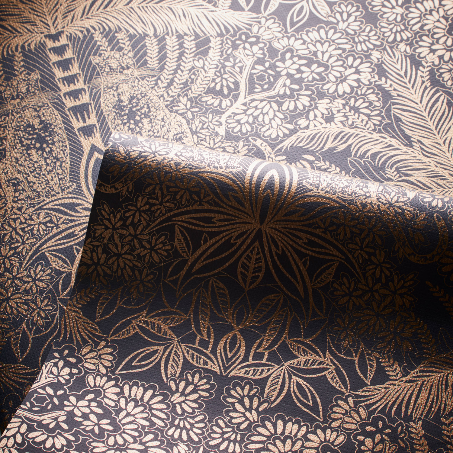 Tapete Leopardo - Copper/ Midnight