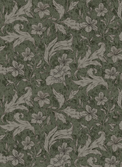 Wandbild Mattias - Forest Green