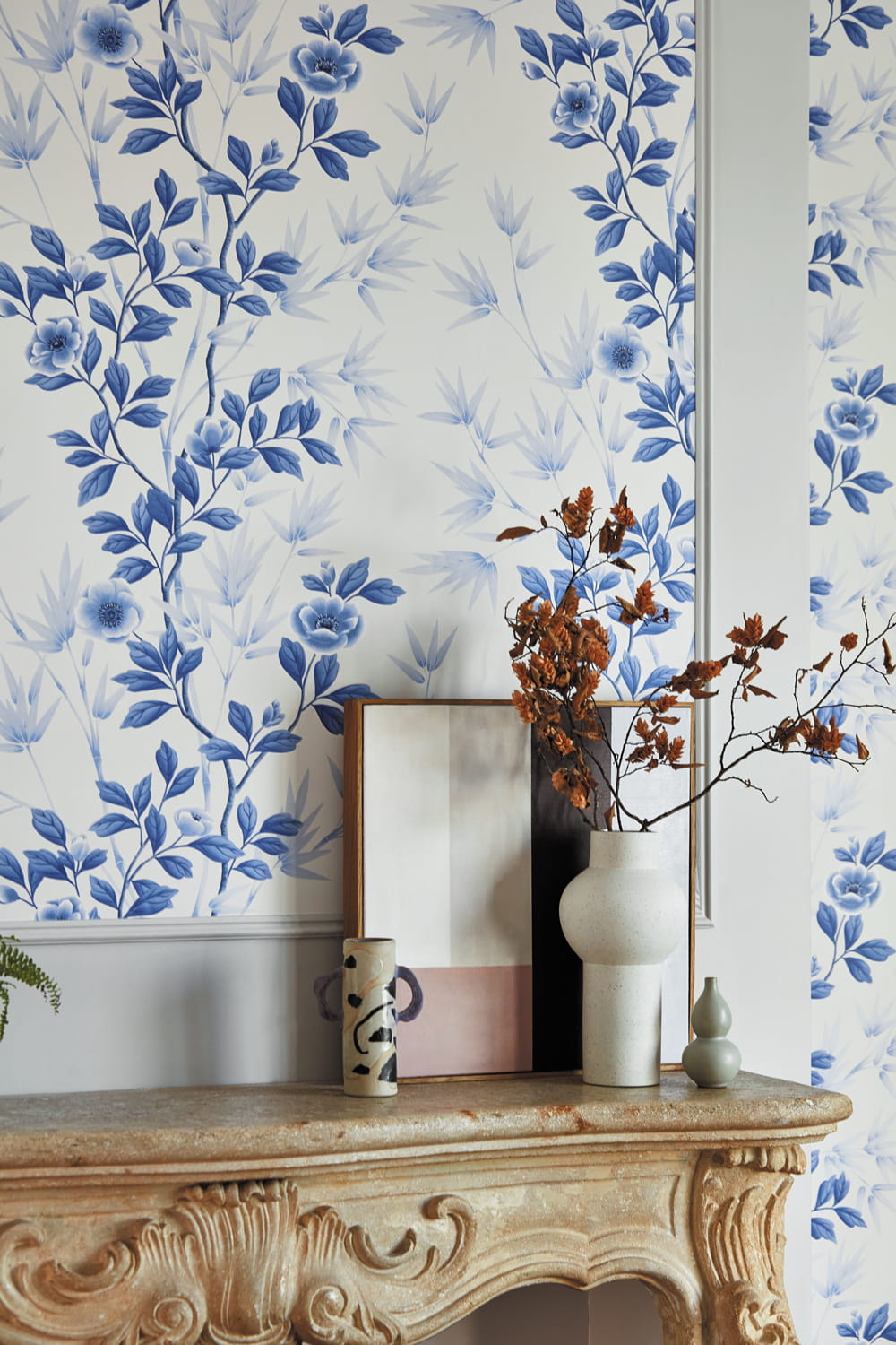 Tapete Lady Alford - Porcelain/ China Blue