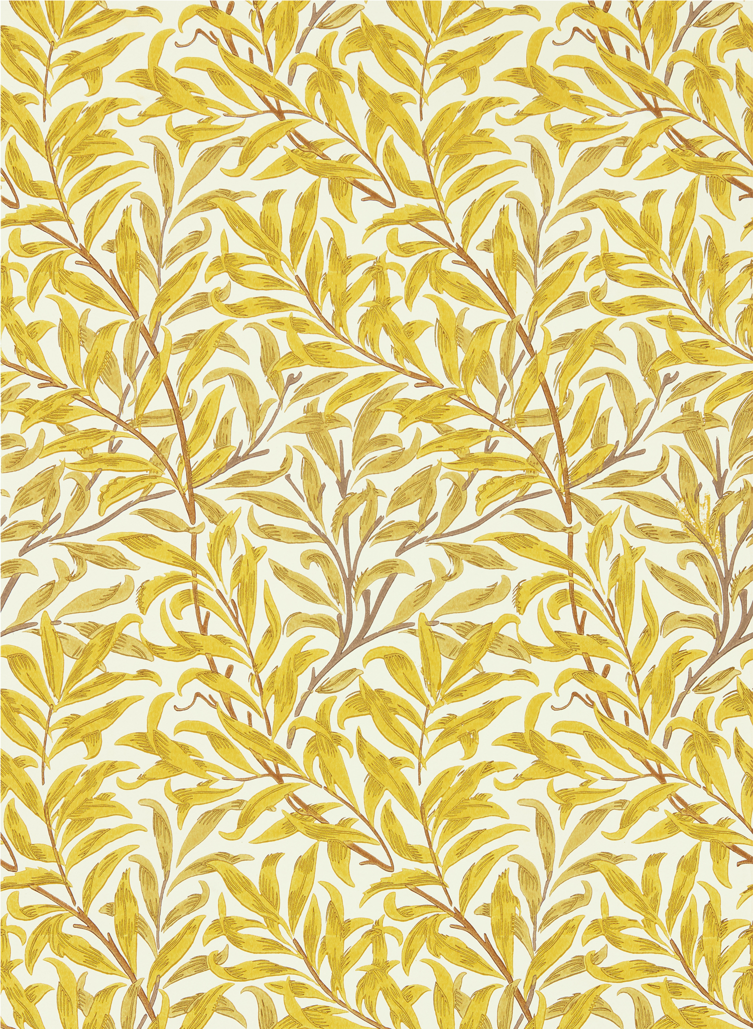 Tapete Willow Bough - Summer Yellow