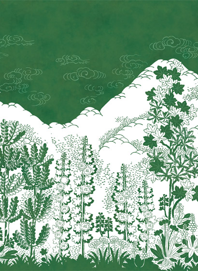 Tapete Eden - green