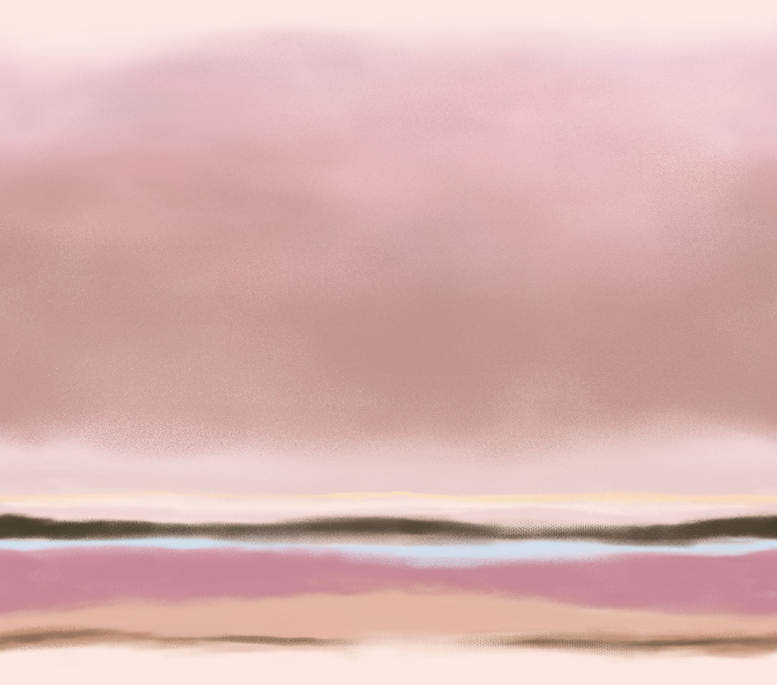 Wandbild Abstract Sunset - 318070