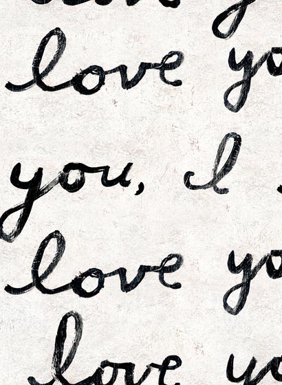 Tapete I Love You - WP20272
