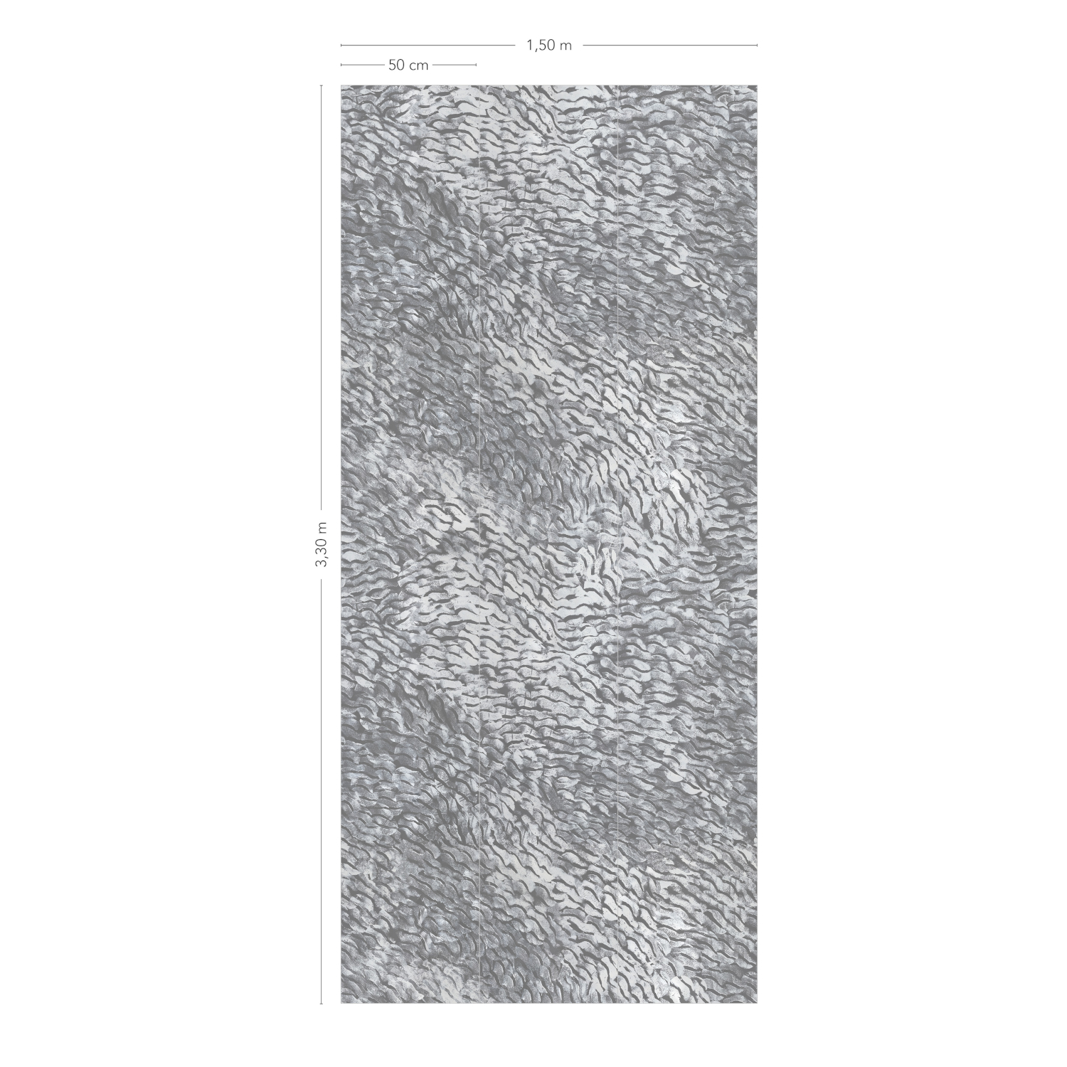 Wandbild Cascade - Gris