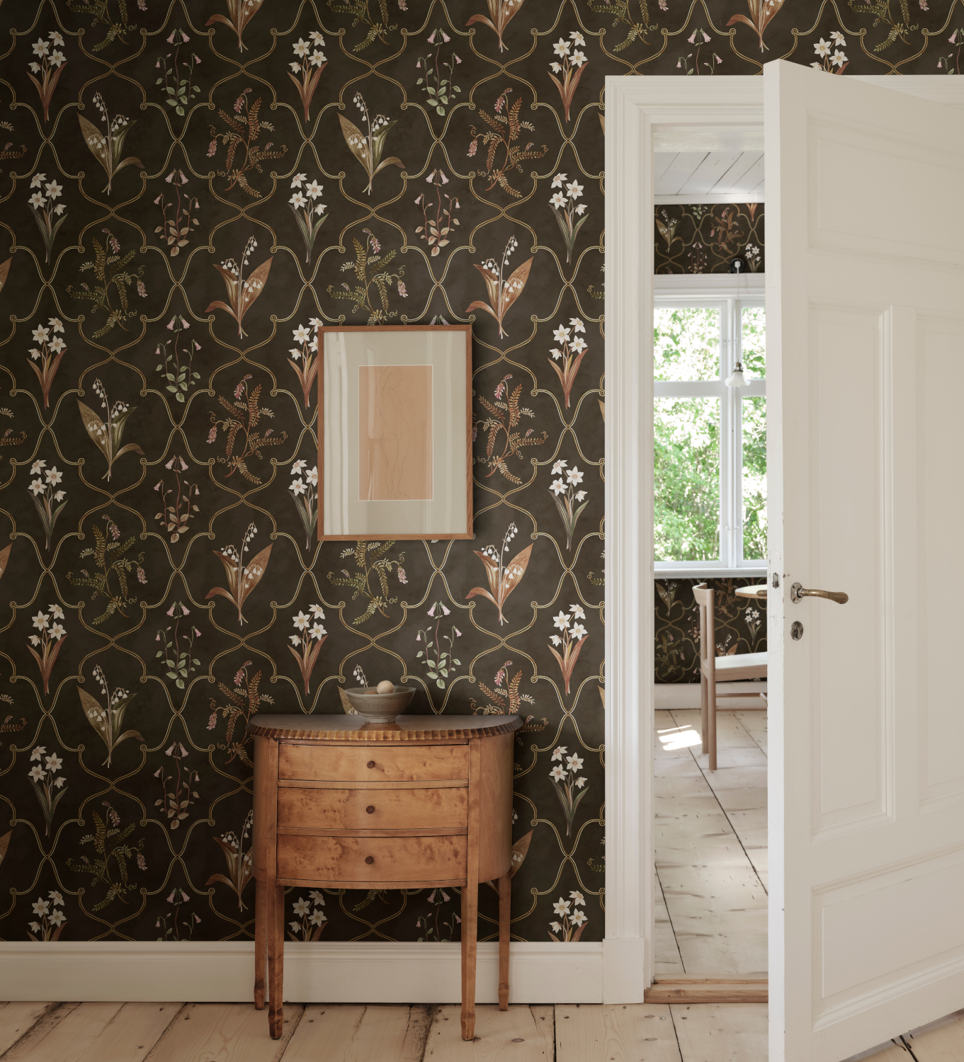 Wandbild Louise - Dark