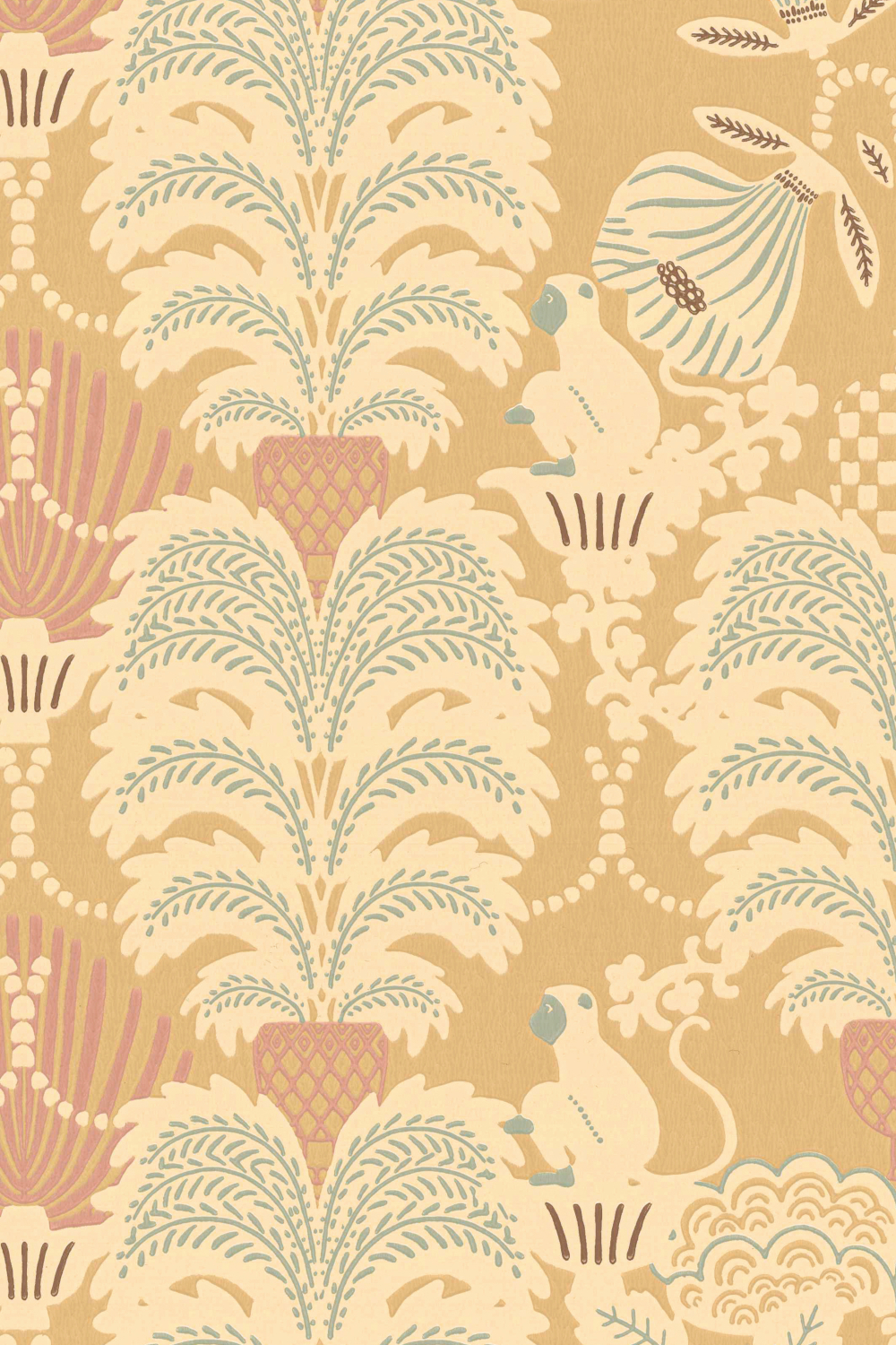 Tapete Hello Monkey - Lion Yellow