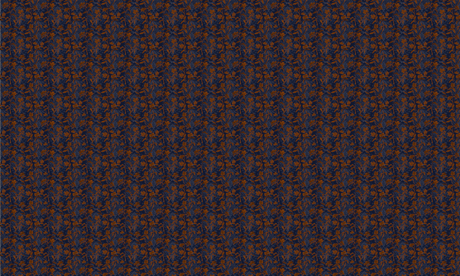 Tapete Blooming Damask - Tobacco