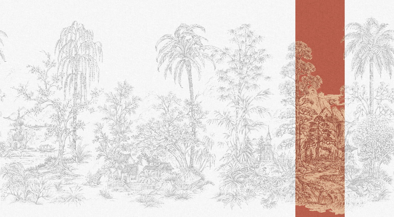 Wandbild Mandalay - Coral Panel 7