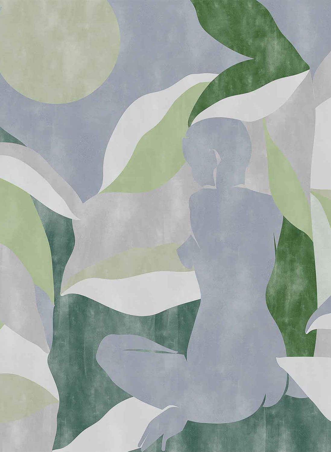 Wandbild Bahir Dar - Jade