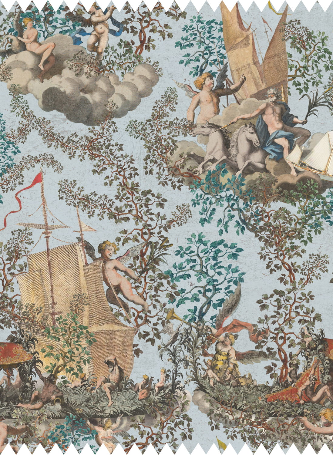 Stoff Journey To Eden - Linen