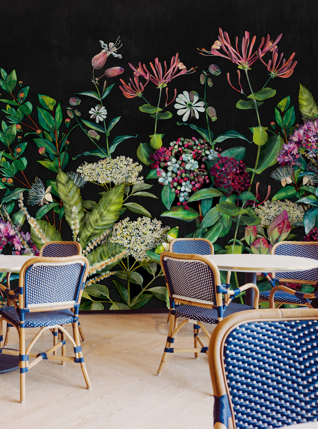 Wandbild Wild Floral