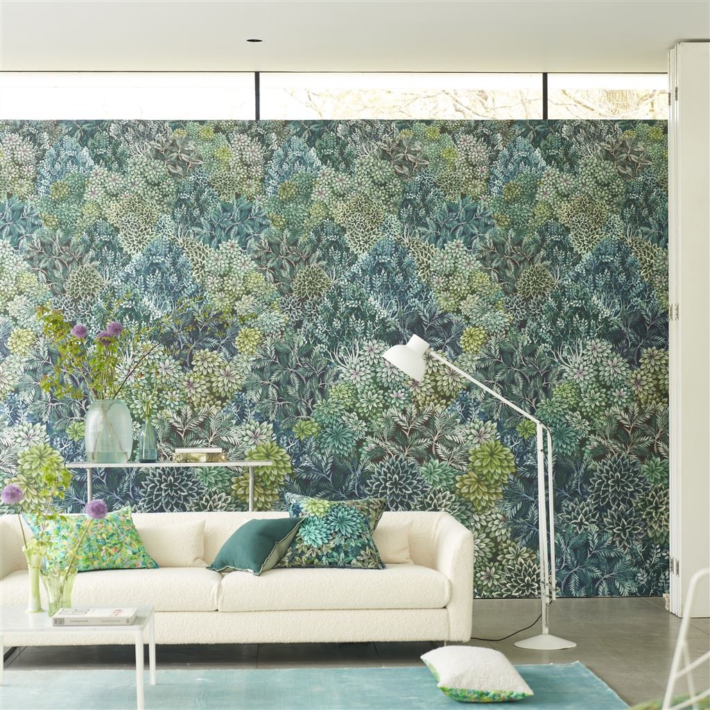 Wandbild Madhya - Azure