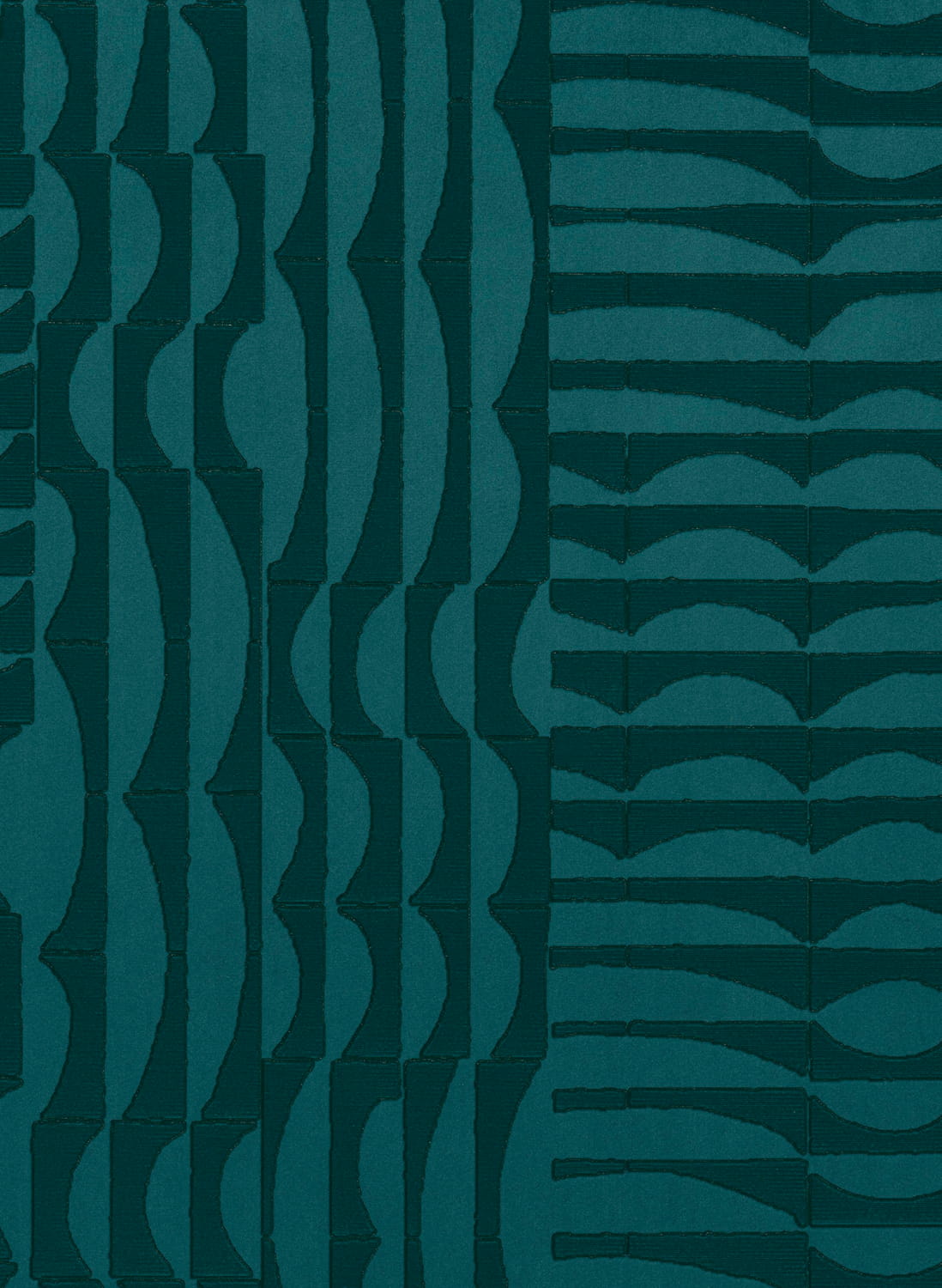 Tapete Barkhan - Teal