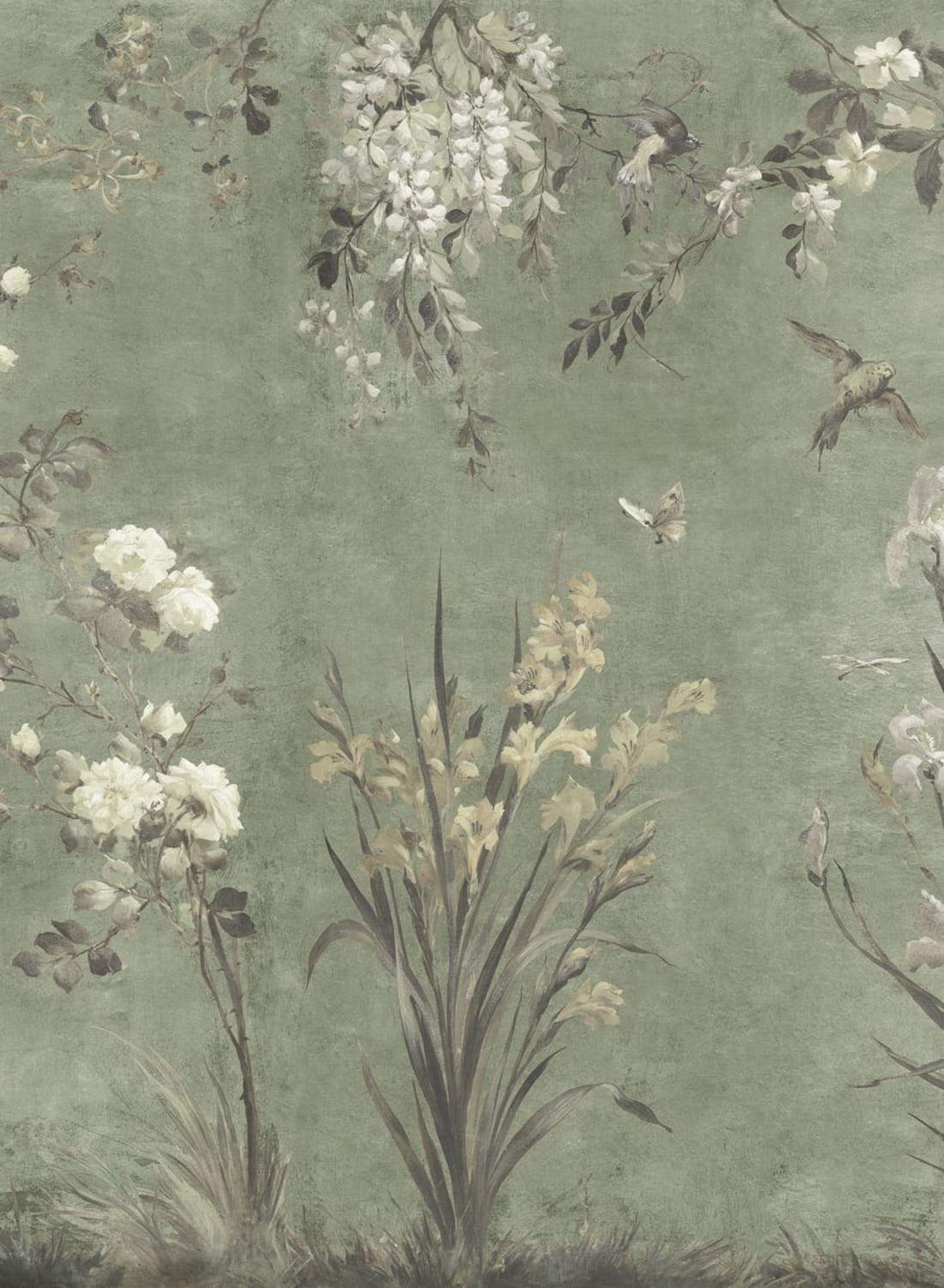 Wandbild Nicola - Sage Green