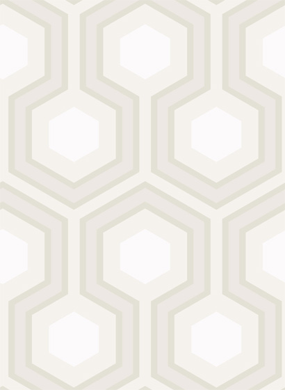 Tapete Hicks' Grand - White