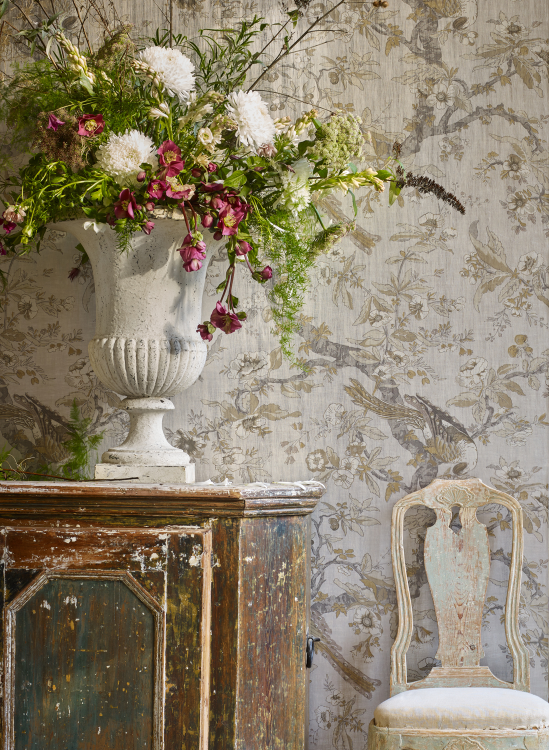 Tapete Chintz Lustre