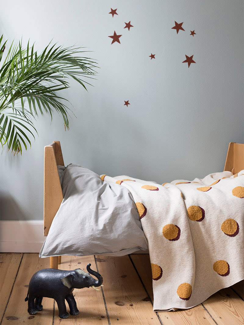 Wandsticker Mini Stars - Rot