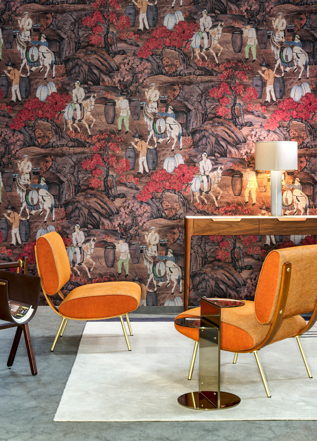 Tapete Toile de Tibet - Rust