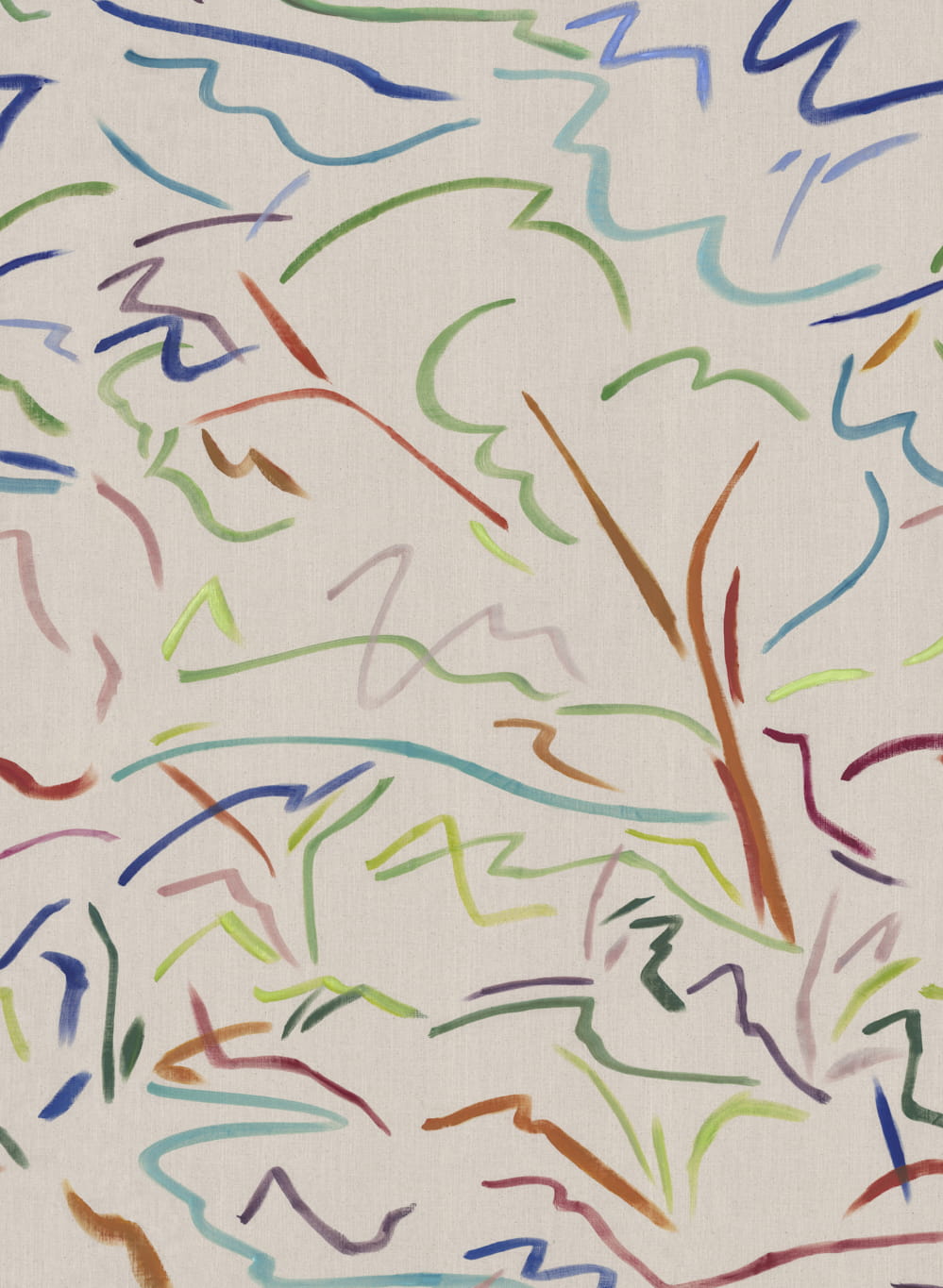 Wandbild Pintura - Majorelle/ Spice/ Forest