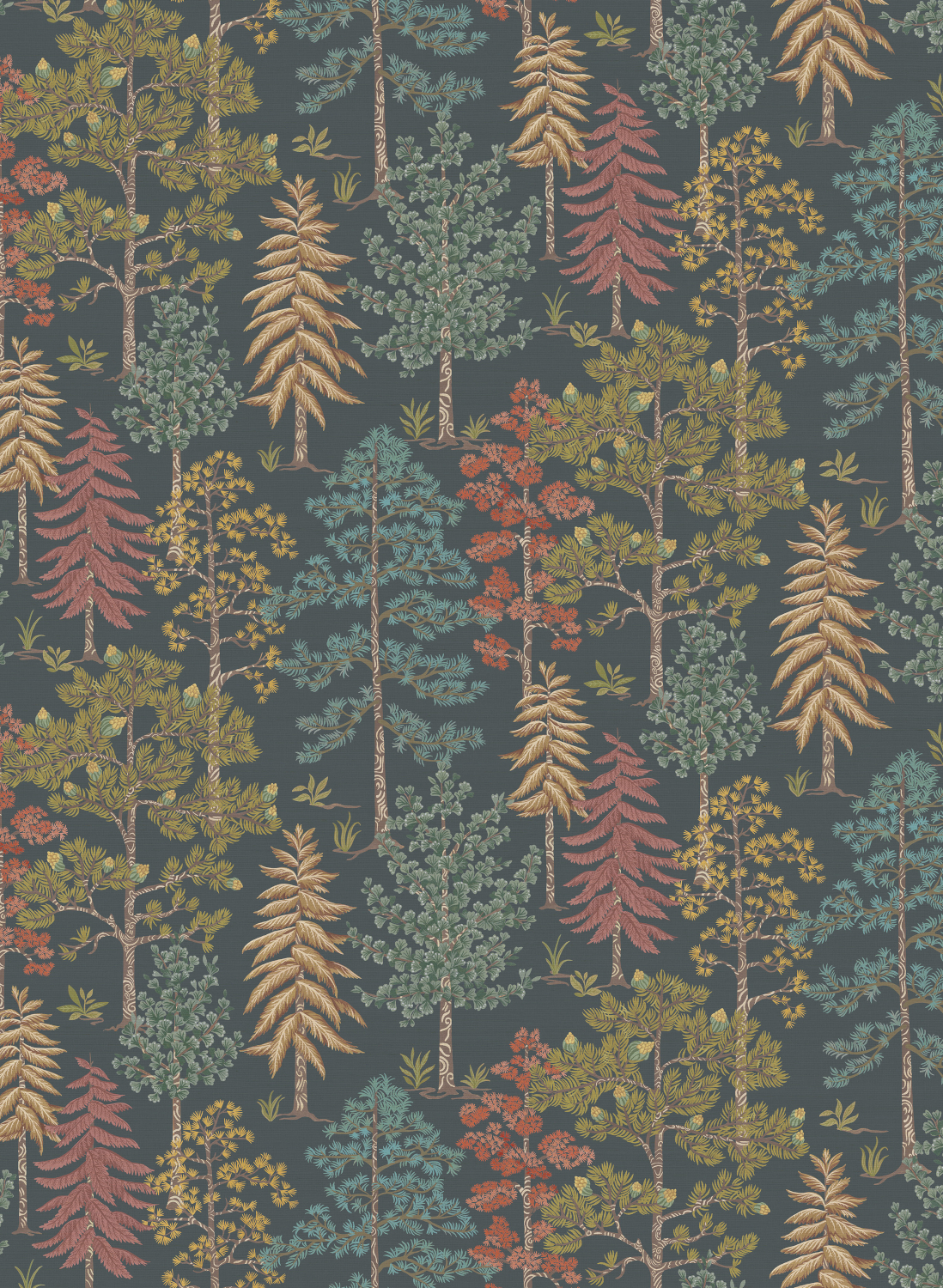 Tapete Vana - Pine/ Olive