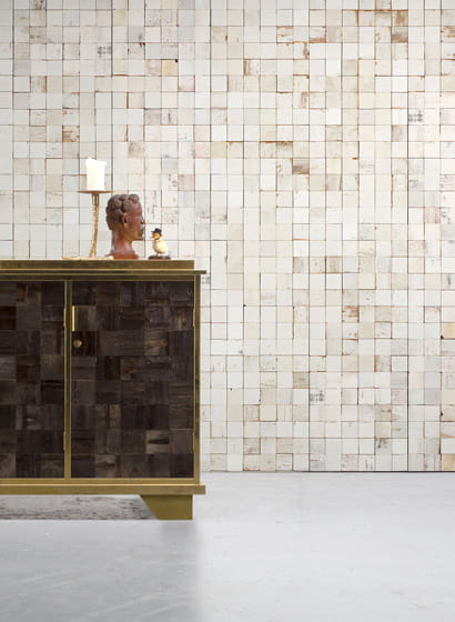 Tapete NLXL Moaic Squares White
