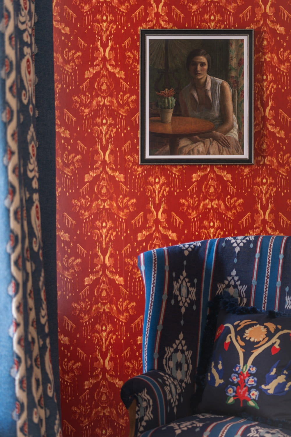Tapete Ancestral Ikat - Copper