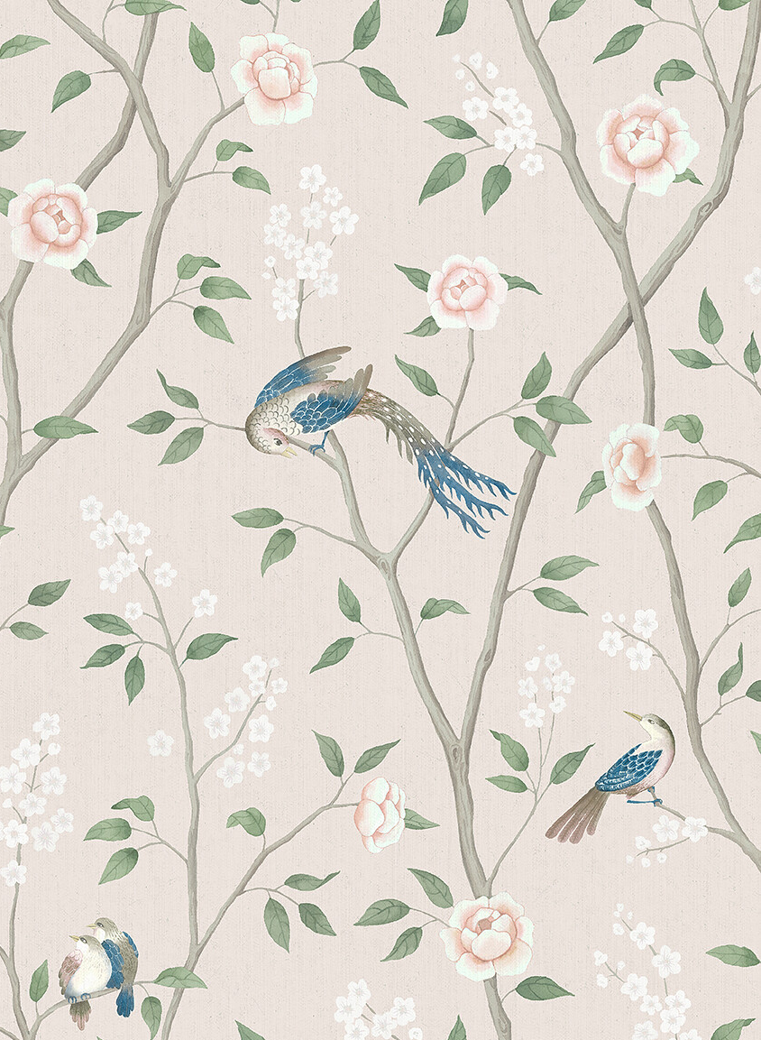 Tapete Paradise Birds - 4270