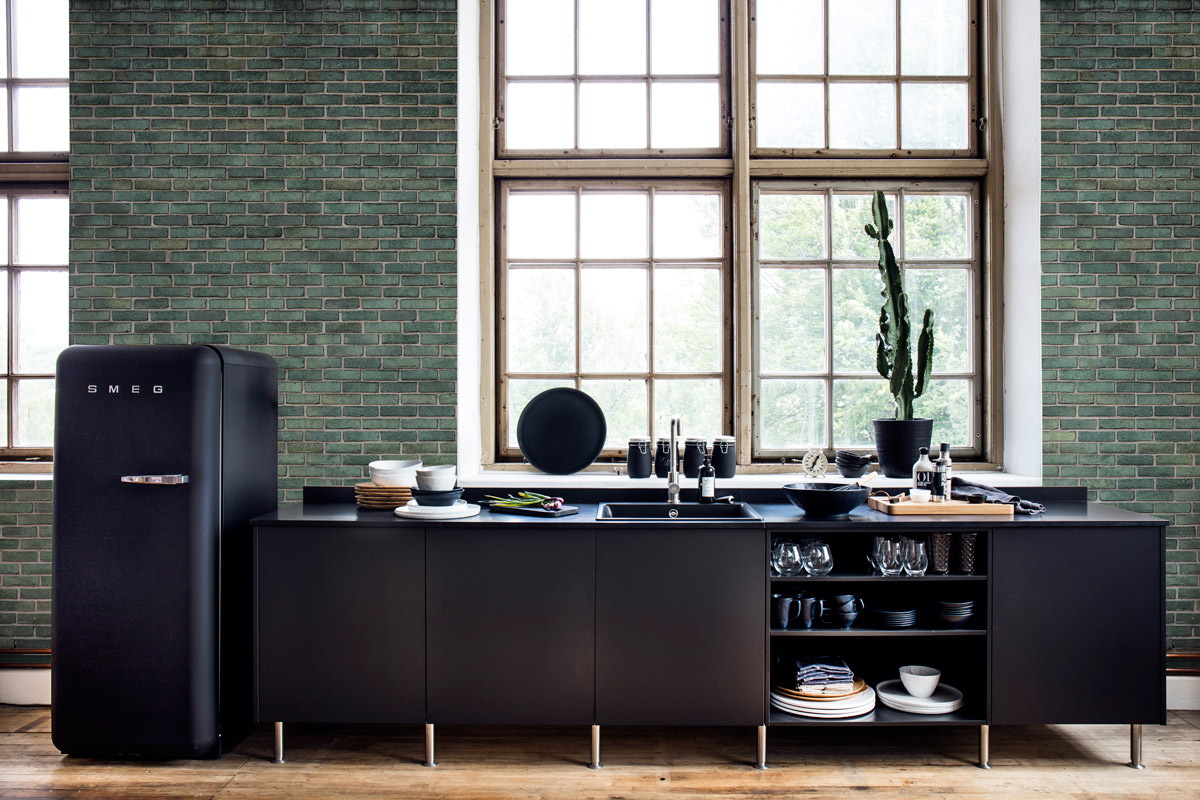 Wandbild Urban Emerald