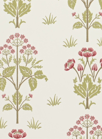 Tapete Meadow Sweet - Rose/ Olive