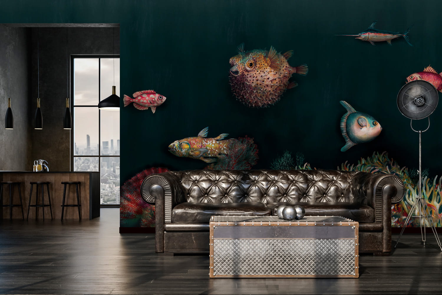 Wandbild Deep Ocean - Atlantic
