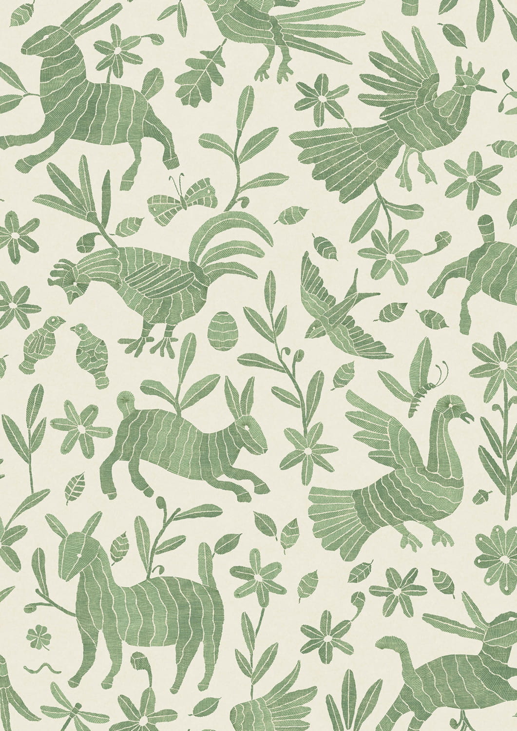 Tapete Otomi - Leafy