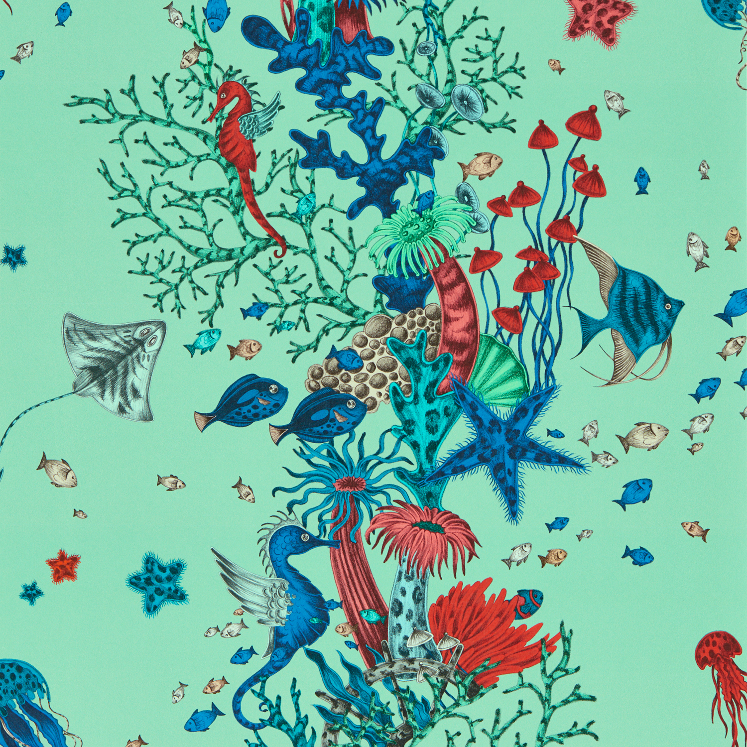 Tapete Seaforest - Aqua