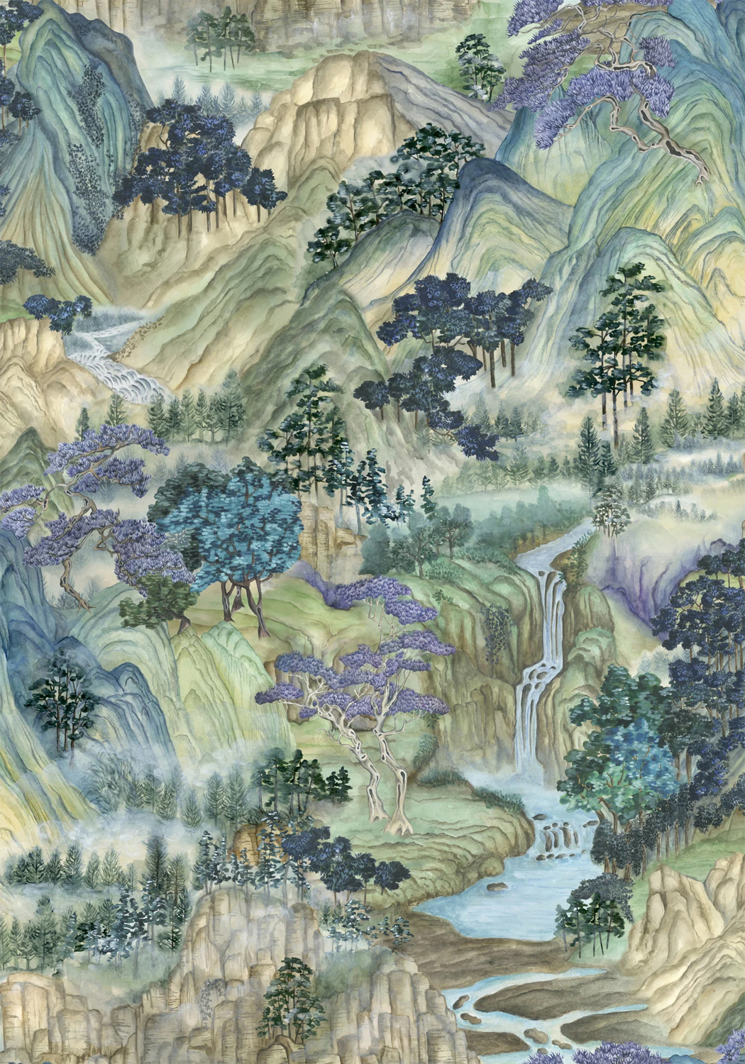 Tapete Mountainscape - Nocturnal