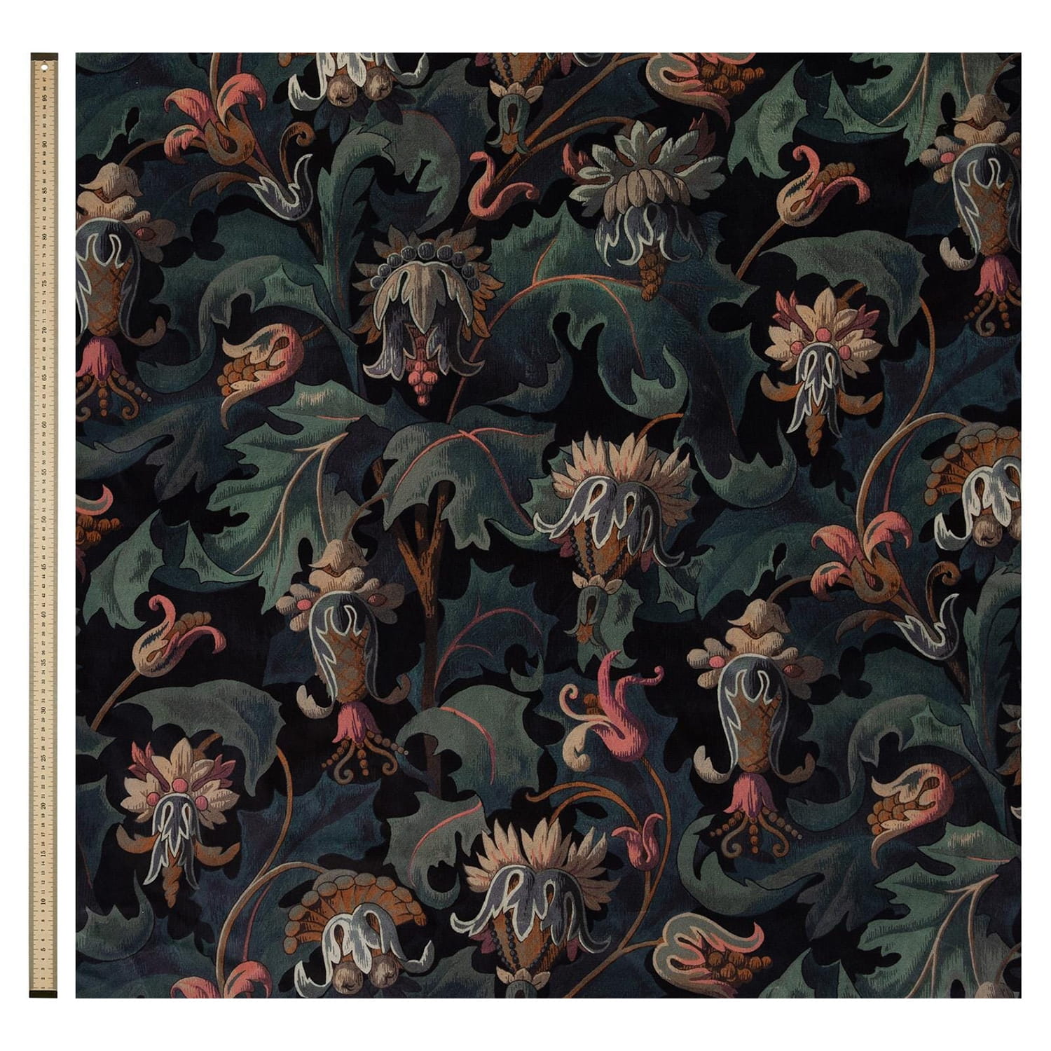 Tissu Vespertine - Velvet - Apatite