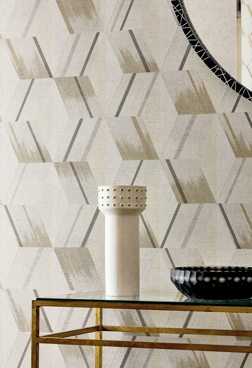 Tapete Rhombi - Paris Grey