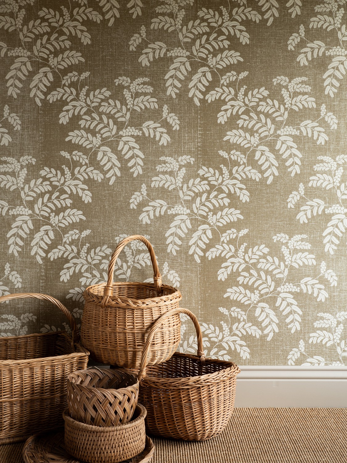 Wallpaper Acacia - Chino Beige
