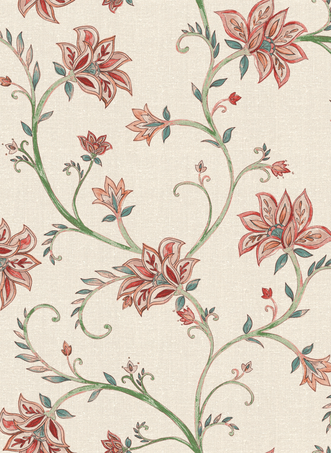 Tapete Lily - Red