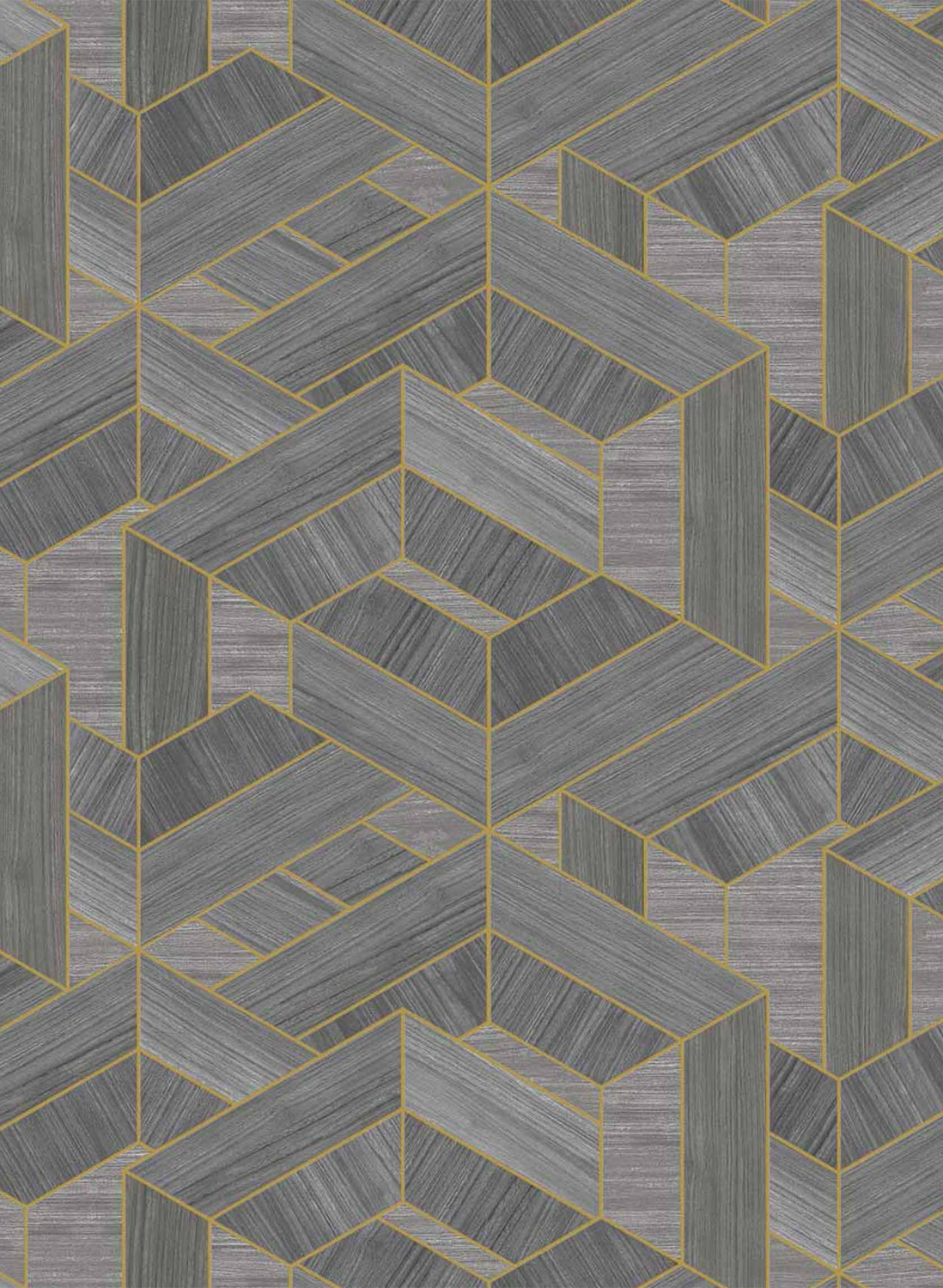 Tapete Hexagon - Steel