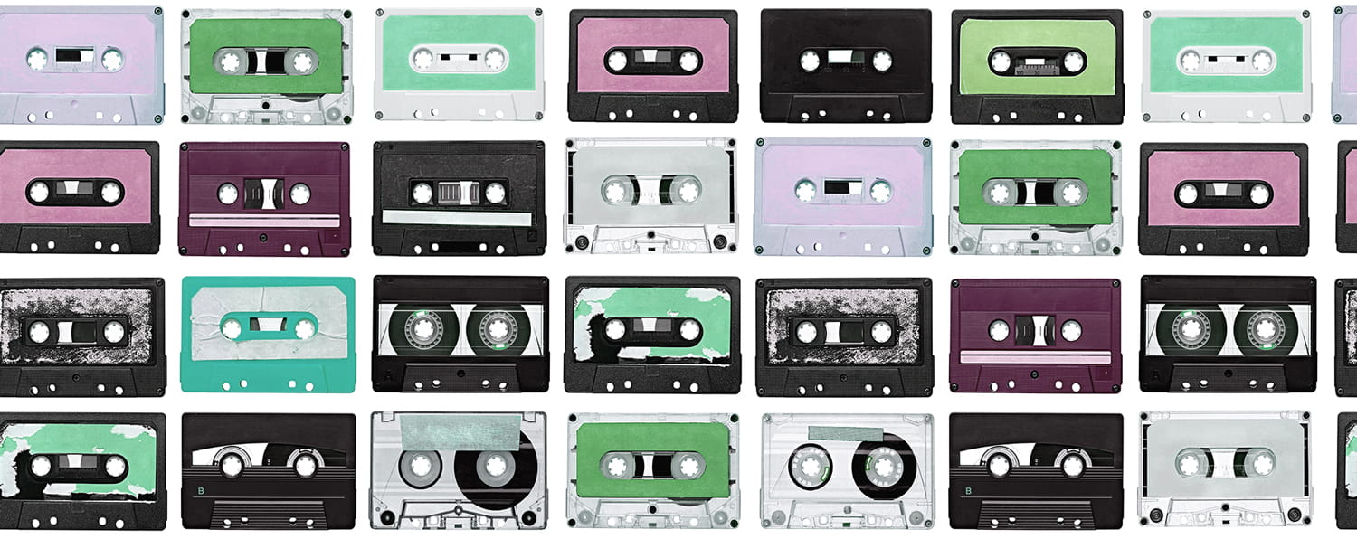 Tapete Casette Tape - Purple Rain