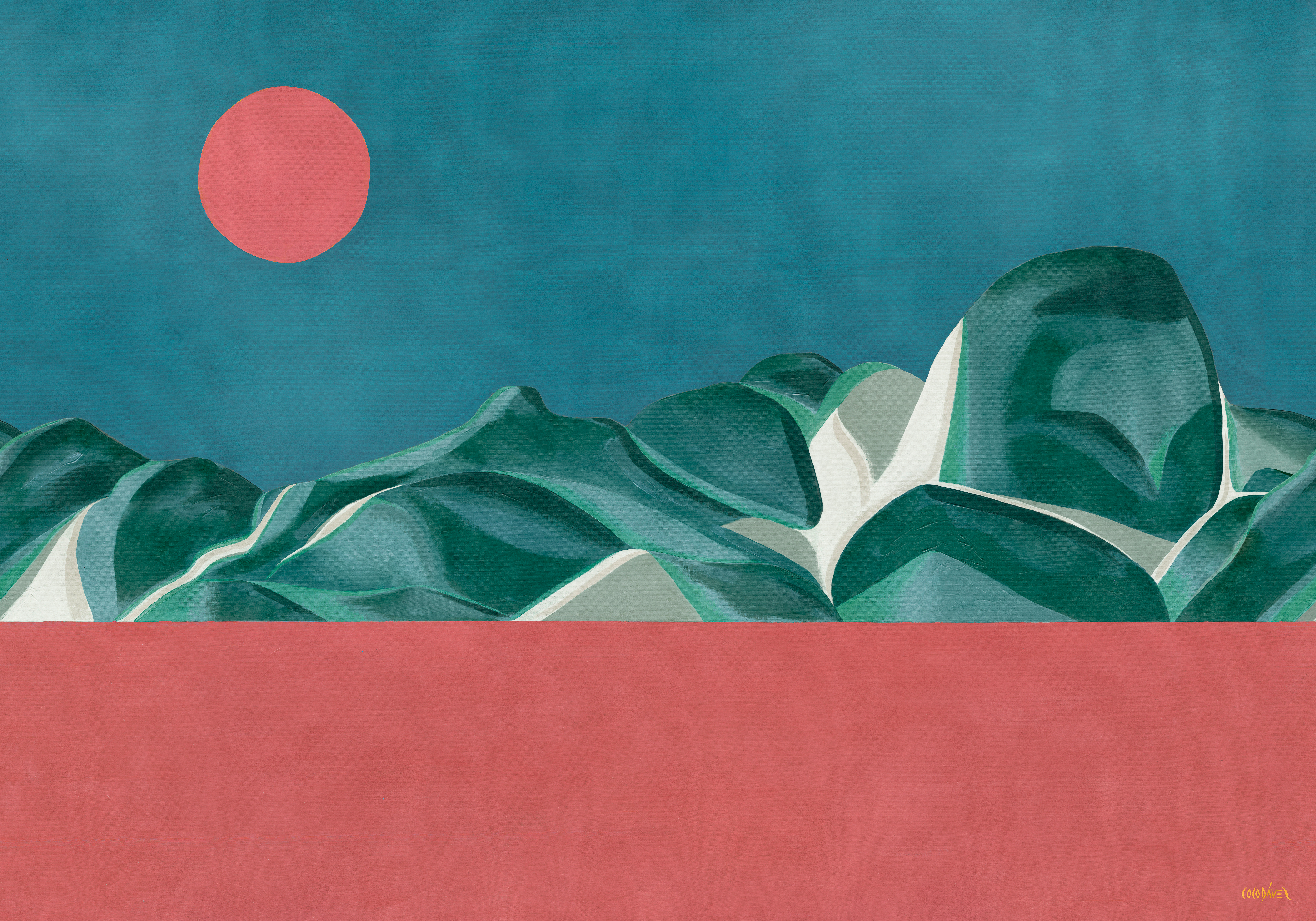 Wandbild Escapada - Hummingbird